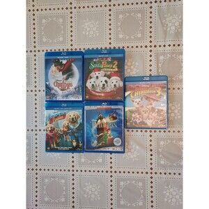 Disney Blue Ray DVDs Peter Pan BH Chihuahua Santa Paws 2 Super Buddie Xmas Carol